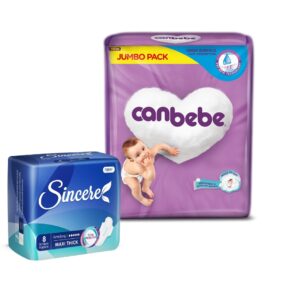 Free Jumbo Pack & Sincere Sanitary Napkins
