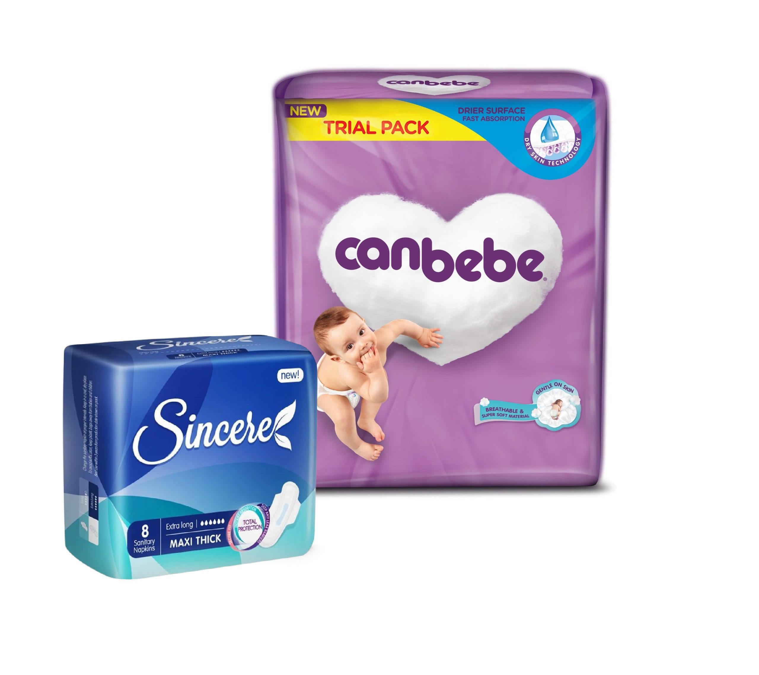 Free Trial Pack & Sincere Sanitary Napkins